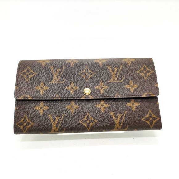 Louis Vuitton LV Long Wallet Brown Monogram 400-082325 - Picture 1 of 9